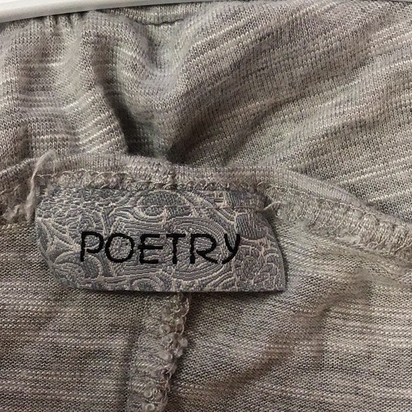 POETRY women’s crew neck top  gray - Picture 4 of 4